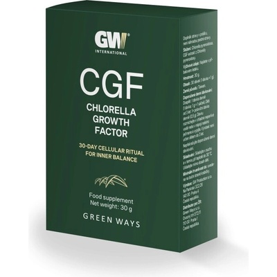 CGF Chlorella Growth Factor Green Ways 30 g