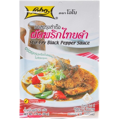 Lobo Omáčka čierne korenie Stir-Fry 50 g