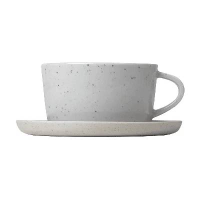 Blomus (Германия) Комплект от 2 бр. чаши за чай blomus sablo - цвят светлосив (blomus 64158)
