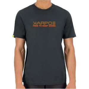 Karpos Мъжка тениска Karpos Loma Cotton T-Shirt - Woodl. Gray - размер XXL (216-8345-0315)