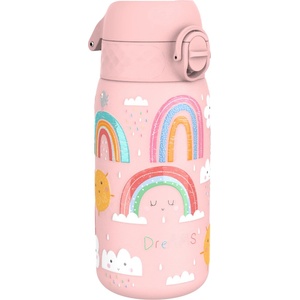 ION8 Бутилка за вода Ion8 Print, метална, 400ml, ДЪГА (32032-А-ДЪГА)