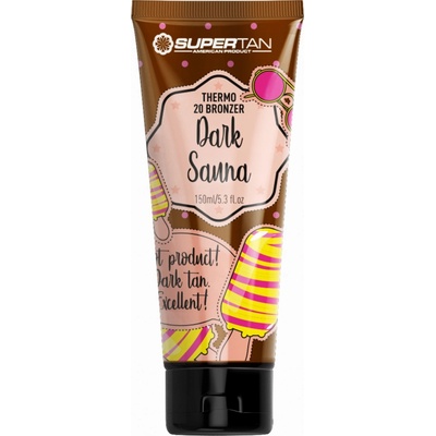 Supertan Dark Sauna Bronzer s Tingle Efektem 150 ml