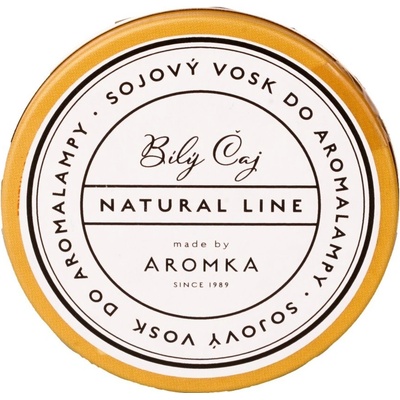 Aromka Přírodní vonný vosk do aromalampy sójový Bílý čaj 35 g
