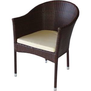 Bogdan Furniture Am Ратанов стол 350 кафяв
