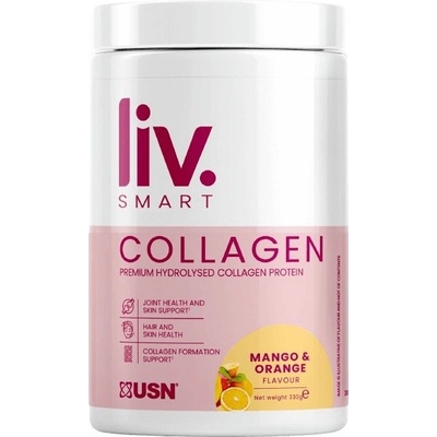 USN LivSMART Collagen mango/pomaranč 330 g