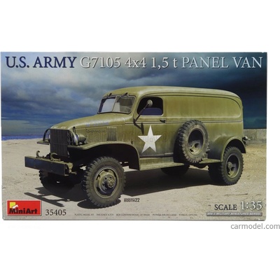 Miniart Chevrolet G7105 4x4 Truck Panel Van Military 1955 / 1:35