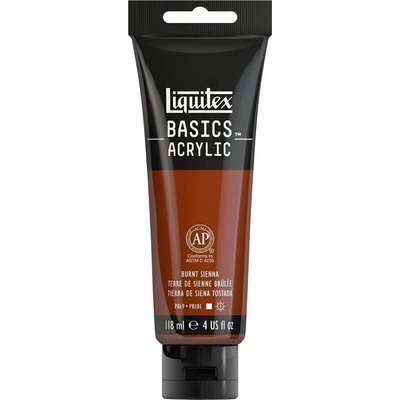Liquitex Basic АКРИЛНА боя 127 Burnt Sienna 118 ml 1 бр (72.1127)