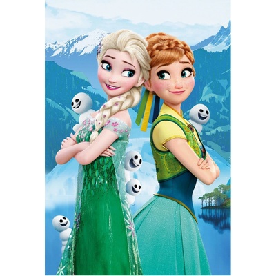 Dino Disney pohádky Anna a Elsa 54 dielov