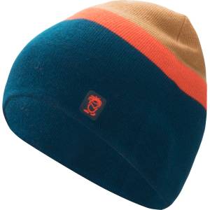 Trollkids Детска зимна шапка (beanie) Trollkids Kid's Nordland Cap Beanie - Madeira Blue / Deep Orange - размер 48-52 cm (904-2057-0311)