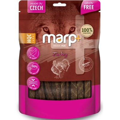 Marp Holistic Plus morčacie maškrty pre psy 80 g