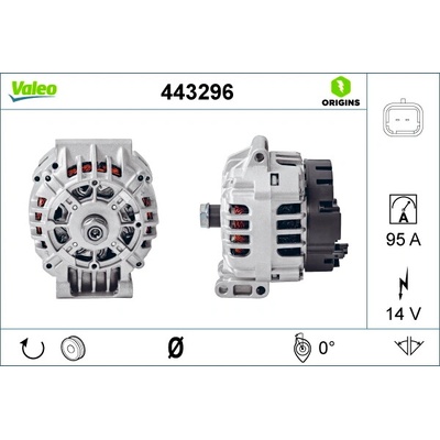 Alternátor VALEO 443296