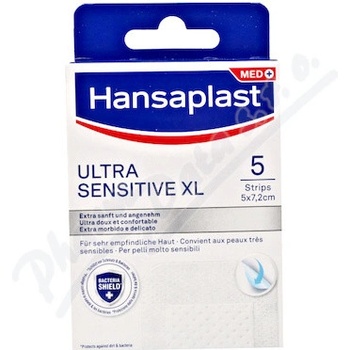 Hansaplast Ultra Sensitive XL náplast 5 ks