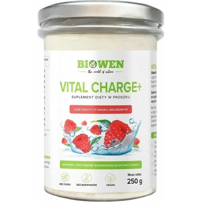 Biowen Vital Charge+ Elektrolyty, 250 g