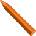 Jovi Jumbo Easy Восъци Orange 12 бр (97307)