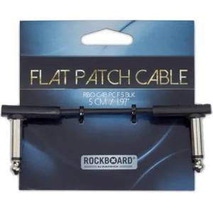 RockBoard Flat Patch Cable 5 cm Ъглов - Ъглов Пач кабел (RBO CAB PC F  5 BLK)