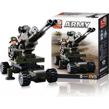 Sluban B0587E Army Dělostřelec