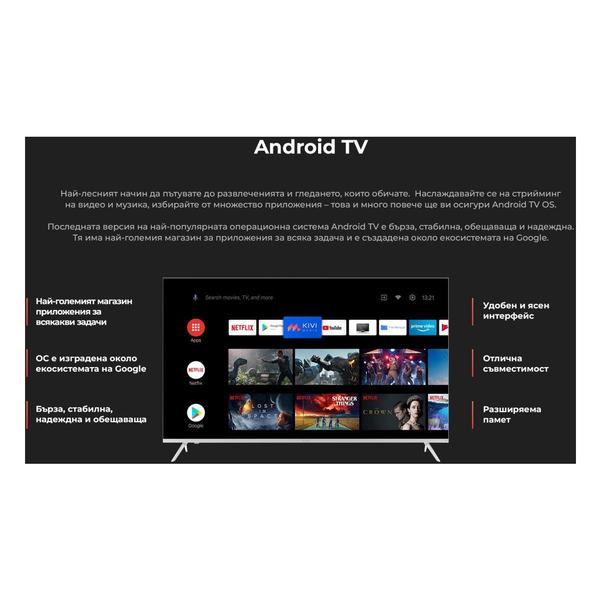 Повече съдържание. По-добре от всякога Услуга Kivi Media 2.0