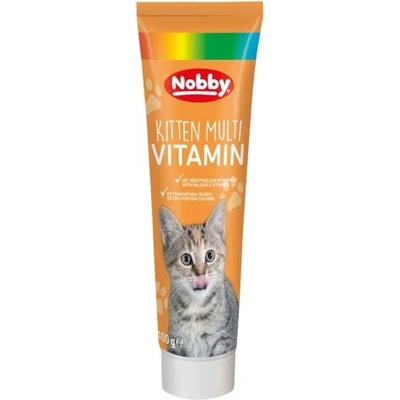NOBBY Мултивитаминна паста KITTEN - паста с ценни витамини за подрасващи котета - 100 гр, Nobby Германия - 74902