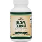 Double Wood Supplements Bacopa Extract, 450 mg, 90 капсули, Double Wood
