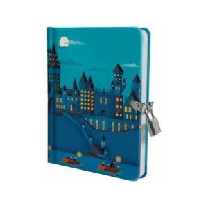 Harry Potter: Hogwarts Castle at Night Lock and Key Diary | Insight Editions (ISBN: 9781647222826)