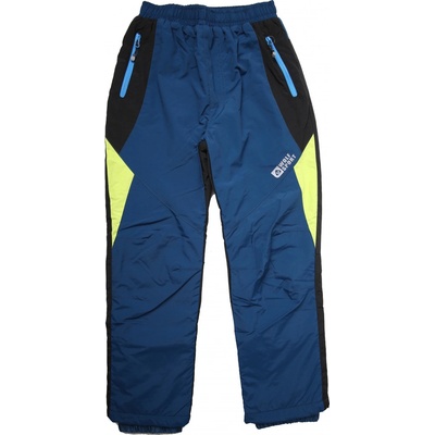 WOLF Chlapecké petrolejové zateplené šusťákové kalhoty