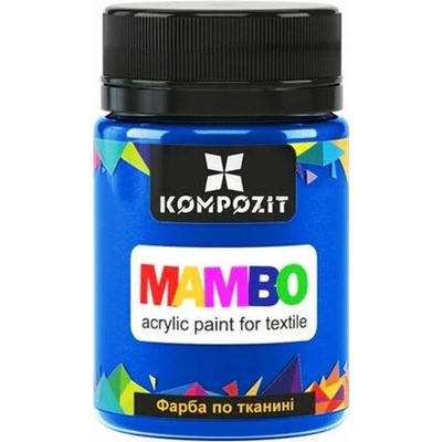 Mambo farba na textil a kožu 50 ml 18 modrá hlboká
