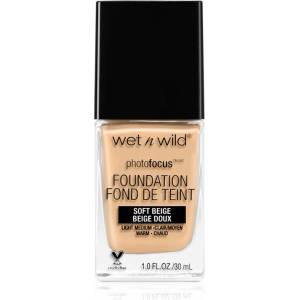 Wet n Wild PhotoFocus матиращ флуид фон дьо тен цвят Soft Beige 30ml