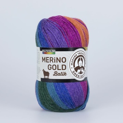 Pletací příze Madame Tricote Paris Merino Gold Batik 100 g - 836