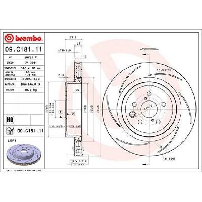 BREMBO 09.C181.11