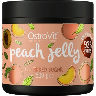 OstroVit Peach Jelly | 92% Real Fruits ~ No Added Sugar [500 грама]