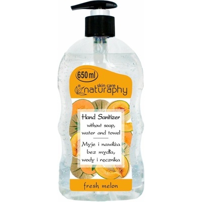 BLUXCosmetics Naturaphy Antibakteriálny gél na ruky s vôňou melóna 650ml