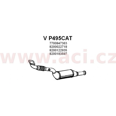 katalyzátor ASSO/VENEPORTE V P495CAT