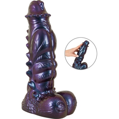 Beasty Cocks Ještěří Vršek ještěří penis dildo zeleno černé
