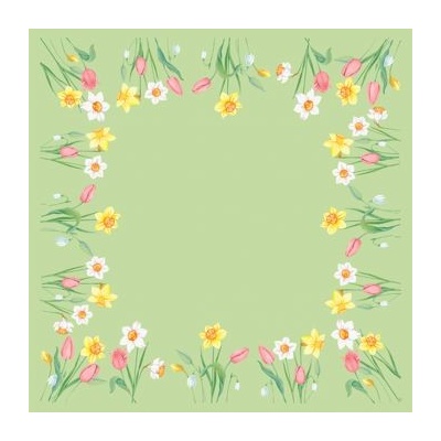 Dunisilk Ubrus 84x84 cm Spring Melody 20 ks