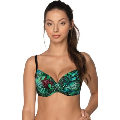 Gaia KKP014 Barbados vrchní díl push-up čierno-zelená