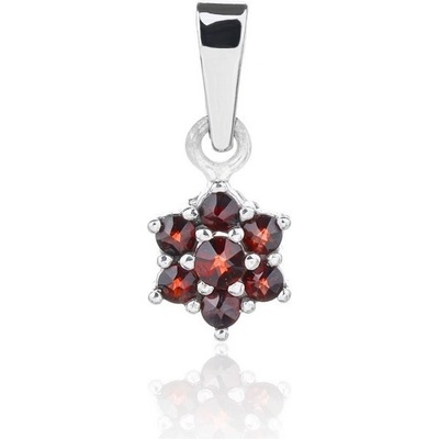 Český Granát Jan Kos jewellery Stříbrný přívěsek 32106732