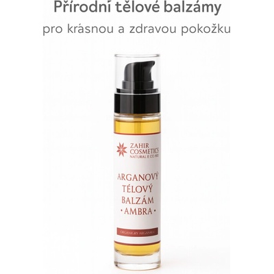 Zahir Arganový tělový balzám Ambra 50 ml – Hledejceny.cz