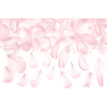 Image 1 of Party Deco Декоративни Пера, Розови, 3 гр