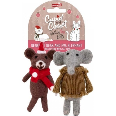 Rosewood Cat Benedict Bear & Eva Elephant 2 ks