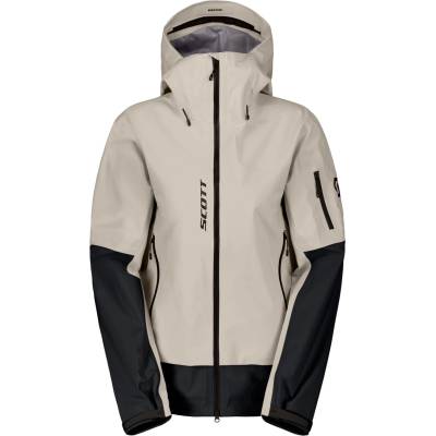 Scott Дамско ски яке Scott Women's Jacket Explorair GTX 3L Ski jacket - Dust White / Black (104-6263-0114)