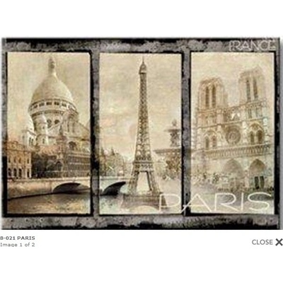 Impol Trade 8-021 vliesová fototapeta Paris-France rozměr 368 cm x 254 cm