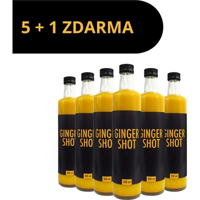 Gingershot Ginger Shot 5 x 0,5 l a 0,5 l