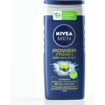 Nivea Men Power Fresh sprchový gél 250 ml