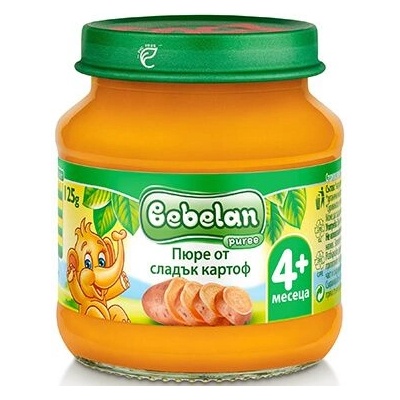 Bebelan био пюре сладък картоф - 125 г