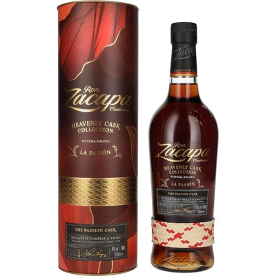 Zacapa Heavenly Cask la Passion 40% 0,7 l (tuba) – Hledejceny.cz