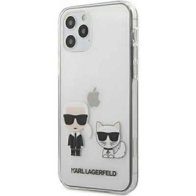 KARL LAGERFELD Прозрачен кейс iPhone 12 Pro KLHCP12MCKTR