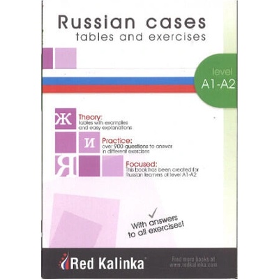 Russian cases: tables and exercises. Level A1-A2. Book 1