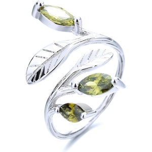 Silenti Jewelry Сребърен пръстен "Фреш" - 7 - 54.5мм (17.2мм диам. )