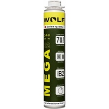 Wolf swiss quality Montážna pena Mega pištoľová Nízkoexpanzná 870 ml