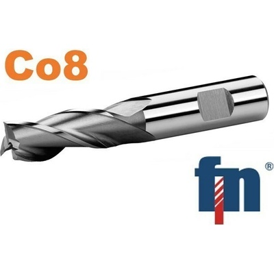 Stopková fréza 4,5x11mm pro drážky per dlouhá nesouměrná 3bř. HSS Co8 weldon 231418.045